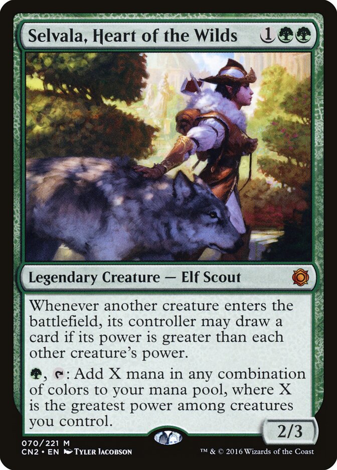 Selvala, Heart of the Wilds (70) - Conspiracy: Take the Crown (CN2)