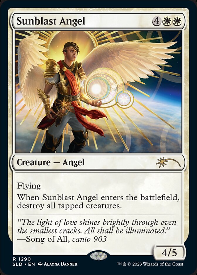 Sunblast Angel (1290) - Secret Lair Drop (SLD)