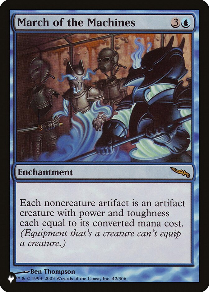 March of the Machines (MRD-42) - The List (PLST)