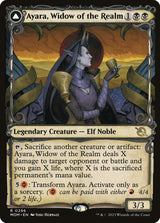 Ayara, Widow of the Realm // Ayara, Furnace Queen (296) - March of the Machine (MOM)