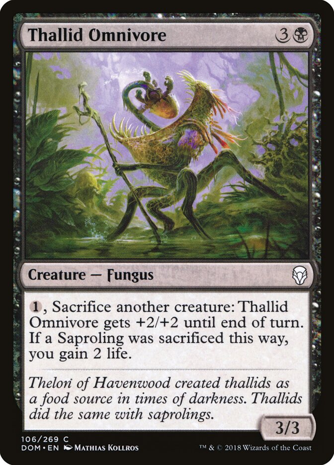 Thallid Omnivore (106) - Dominaria (DOM)