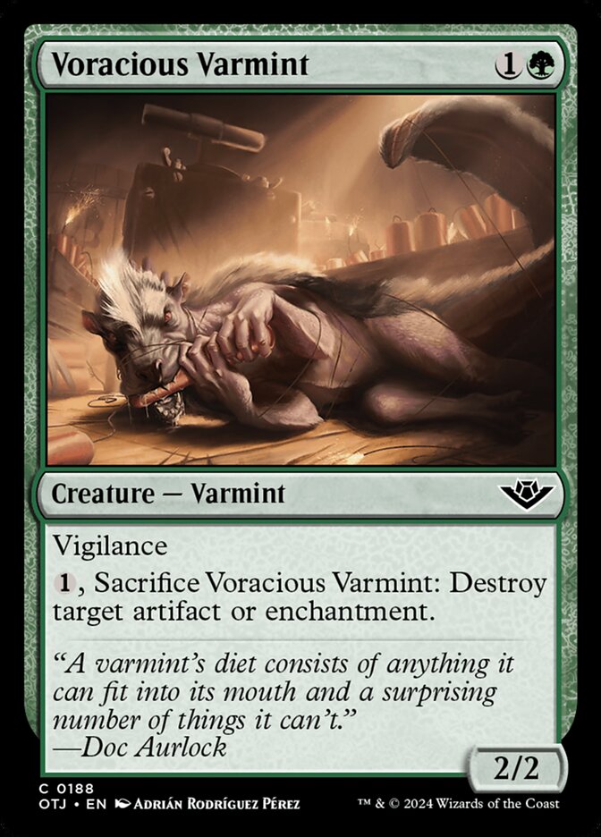 Voracious Varmint (188) - Outlaws of Thunder Junction (OTJ)
