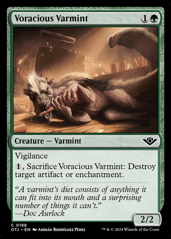 Voracious Varmint - [Foil] Outlaws of Thunder Junction (OTJ)