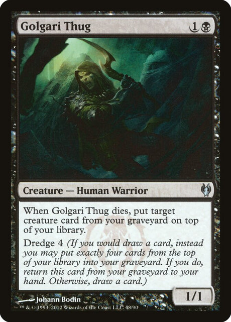 Golgari Thug (48) - Duel Decks: Izzet vs. Golgari (DDJ)