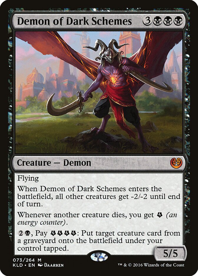 Demon of Dark Schemes (73) - Kaladesh (KLD)
