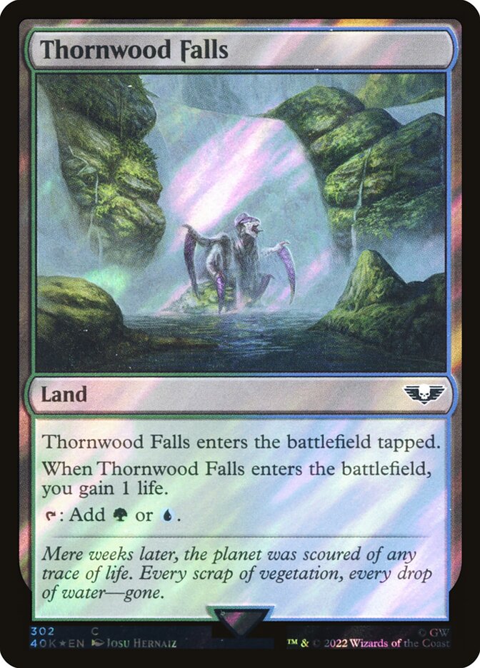 Thornwood Falls (302★) - Warhammer 40,000 Commander (40K)