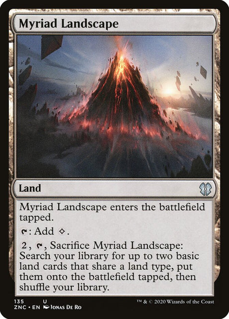 Myriad Landscape (135) - Zendikar Rising Commander (ZNC)