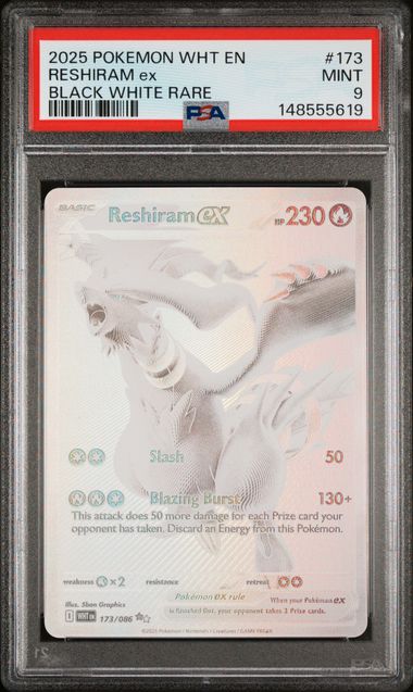 Reshiram ex #173 - [Graded PSA 9] SV: White Flare (WHT)