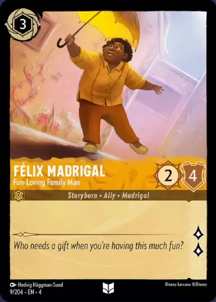 Félix Madrigal - Fun-Loving Family Man - [Foil] Ursula's Return (4)