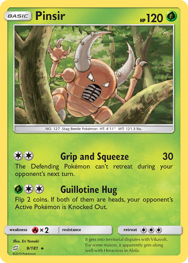 Pinsir (9/181) - Team Up (TEU)