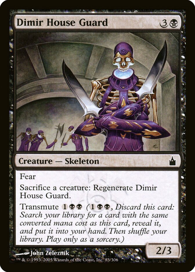 Dimir House Guard (83) - Ravnica: City of Guilds (RAV)