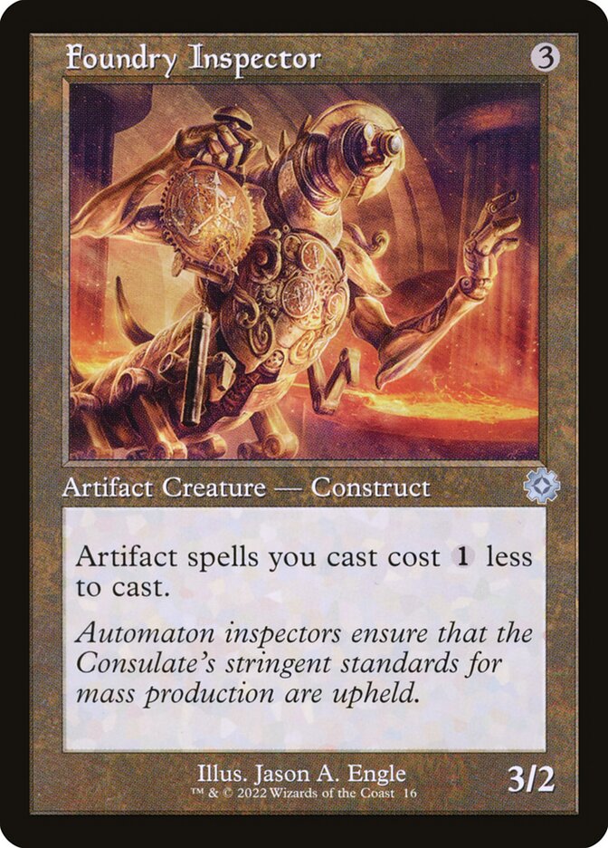 Foundry Inspector (16) - The Brothers' War Retro Artifacts (BRR)