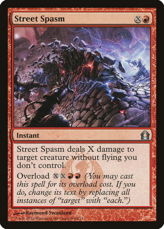 Street Spasm (106) - Return to Ravnica (RTR)