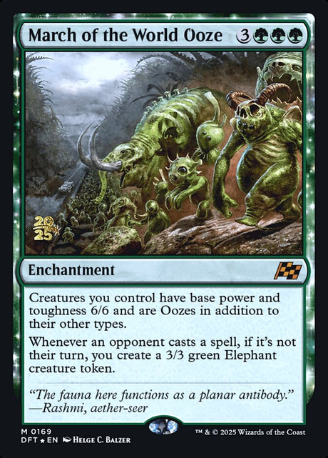 March of the World Ooze (169s) - Aetherdrift Promos (PDFT)