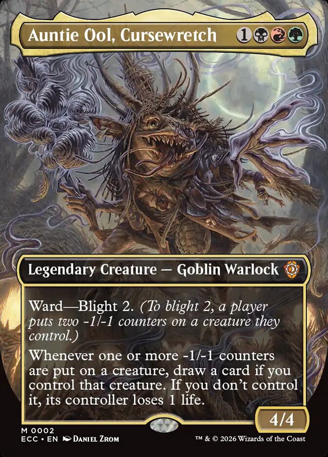 Auntie Ool, Cursewretch (2) - Lorwyn Eclipsed Commander (ECC)