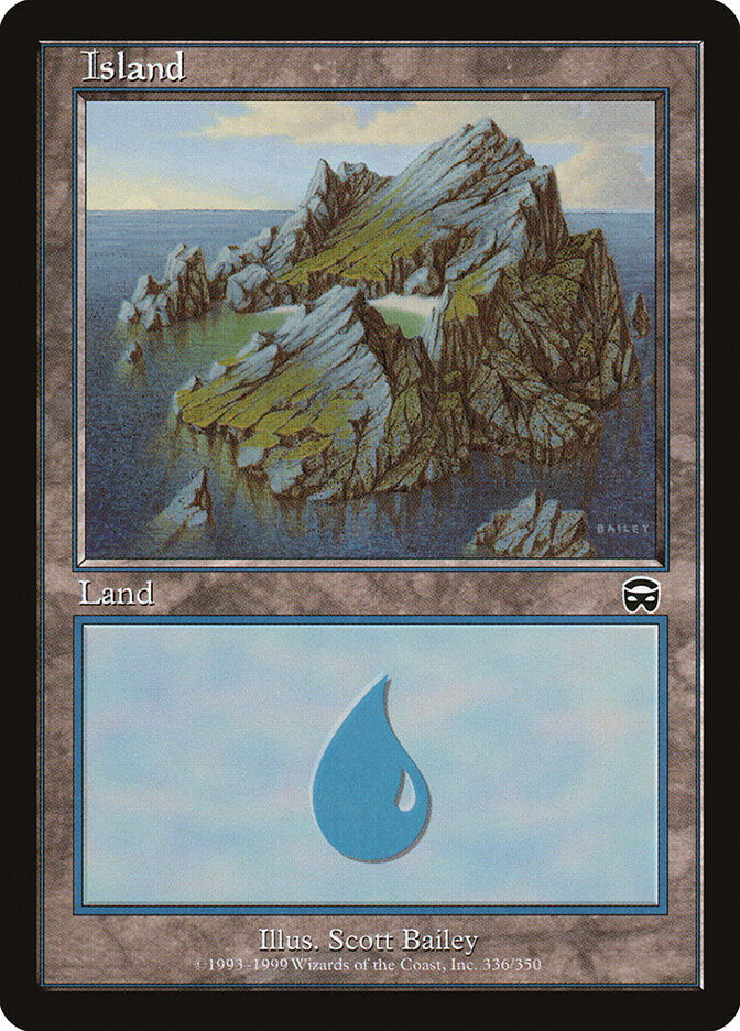 Island (336) - Mercadian Masques (MMQ)