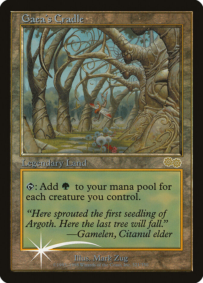 Gaea's Cradle (3) - Judge Gift Cards 1998 (JGP)