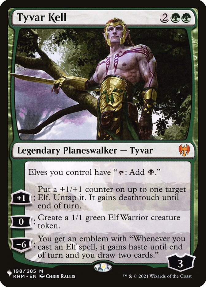 Tyvar Kell (KHM-198) - The List (PLST)