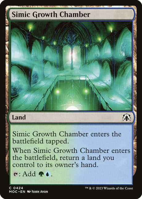Simic Growth Chamber (424) - March of the Machine Commander (MOC)