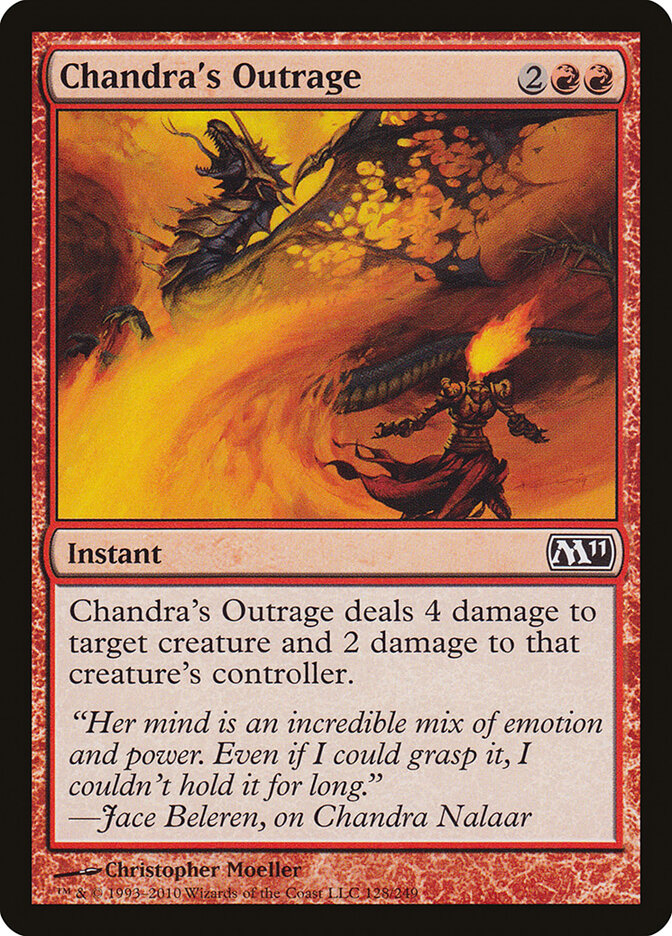 Chandra's Outrage (128) - Magic 2011 (M11)