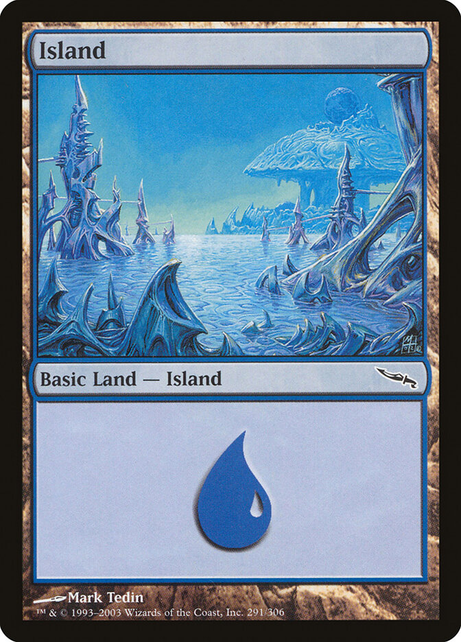 Island (291) - Mirrodin (MRD)