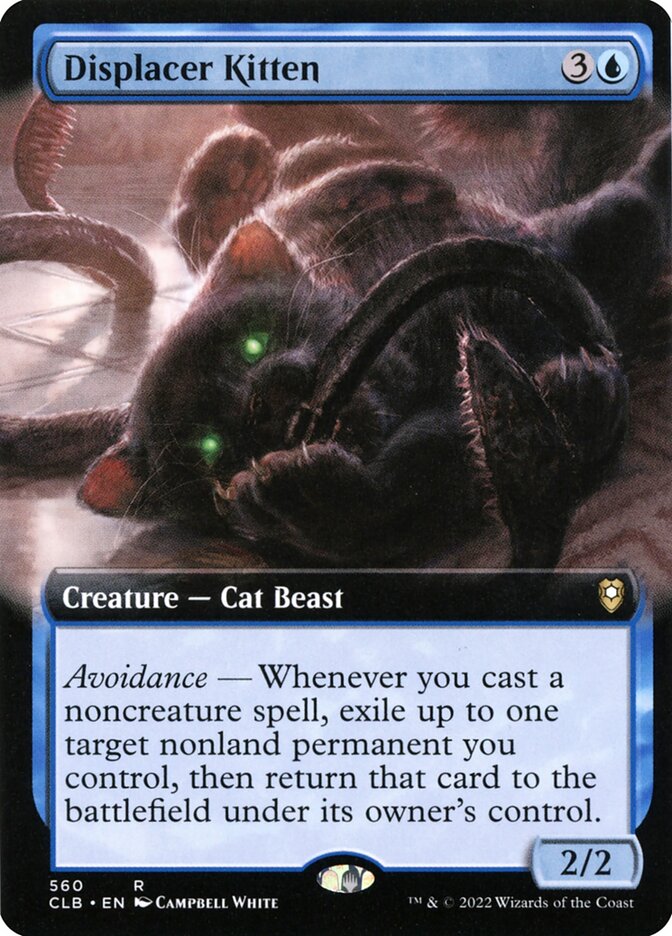Displacer Kitten (560) - Commander Legends: Battle for Baldur's Gate (CLB)