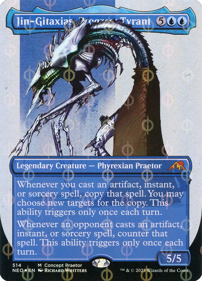 Jin-Gitaxias, Progress Tyrant (514) - Kamigawa: Neon Dynasty (NEO)