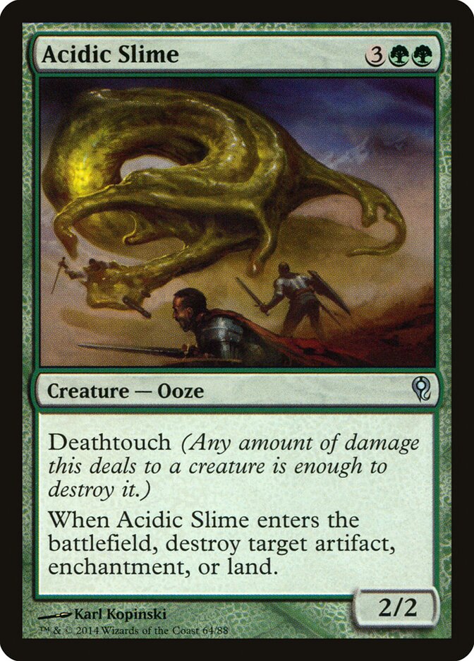 Acidic Slime (64) - Duel Decks: Jace vs. Vraska (DDM)