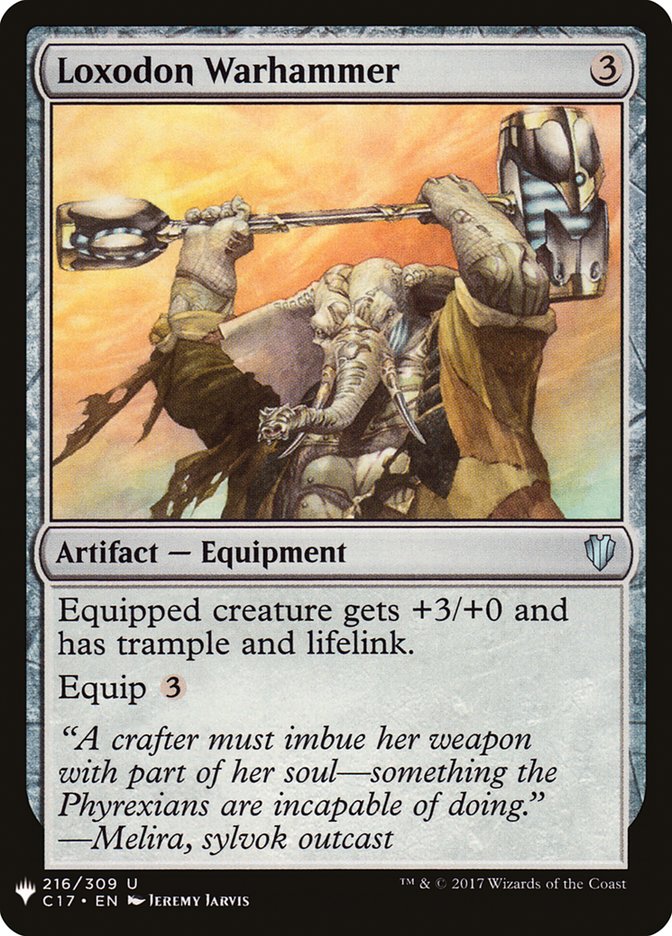 Loxodon Warhammer - The List (PLST)