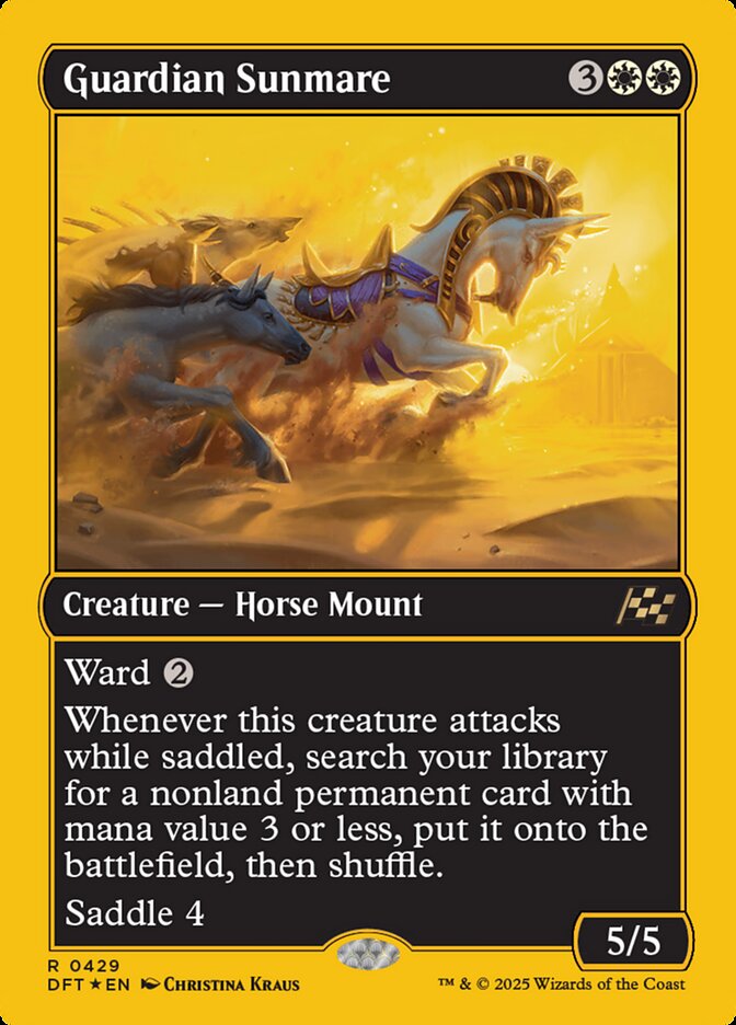 Guardian Sunmare - [First Place Foil] Aetherdrift (DFT)