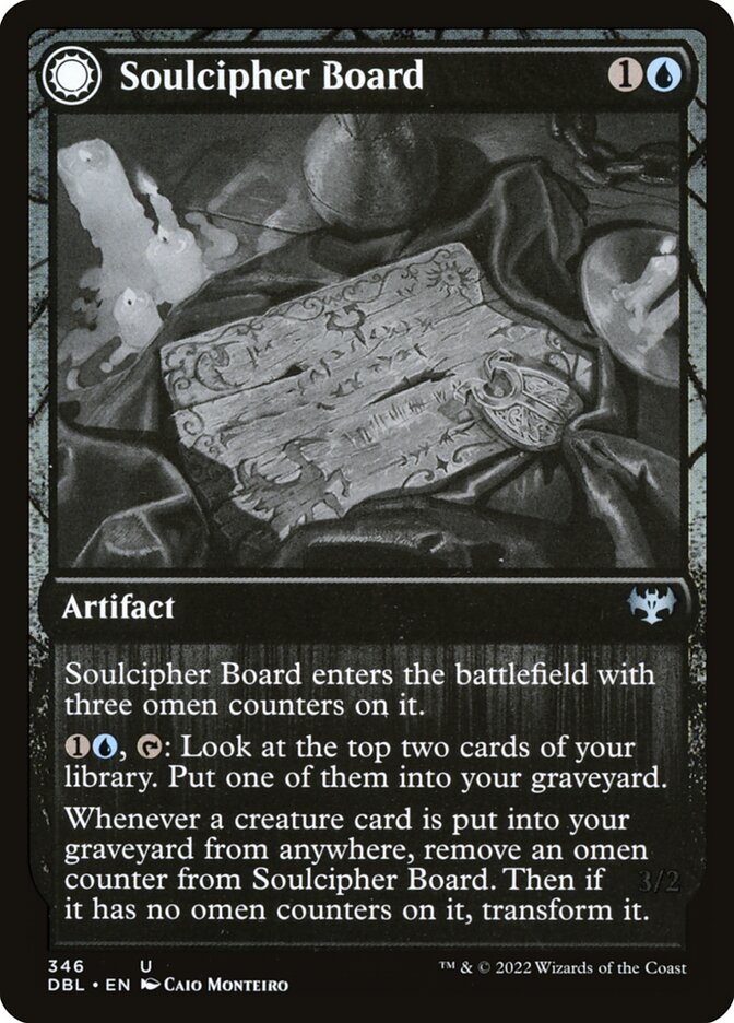 Soulcipher Board // Cipherbound Spirit - [Foil] Innistrad: Double Feature (DBL)