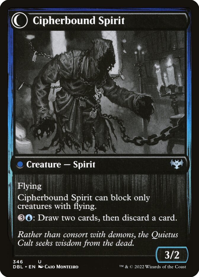Soulcipher Board // Cipherbound Spirit (346) - Innistrad: Double Feature (DBL)