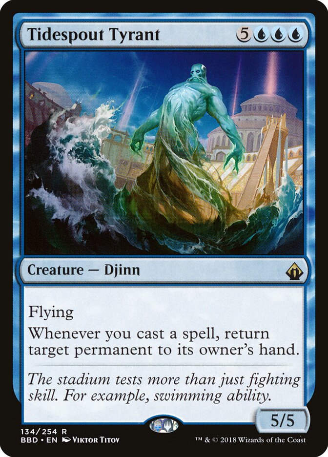 Tidespout Tyrant (134) - Battlebond (BBD)