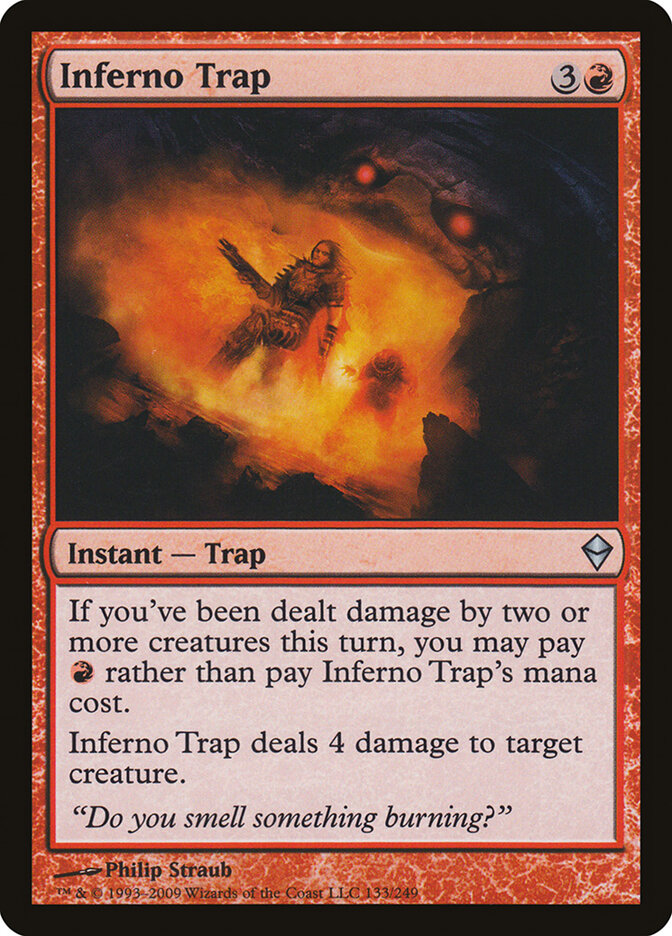 Inferno Trap (133) - Zendikar (ZEN)