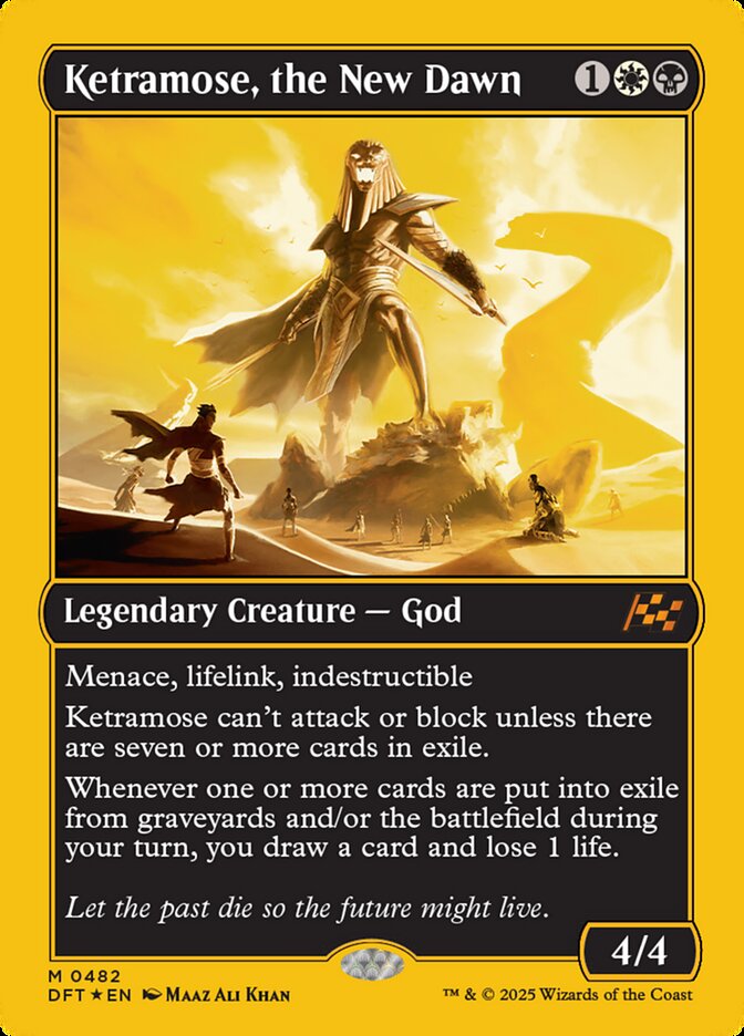 Ketramose, the New Dawn - [First Place Foil] Aetherdrift (DFT)