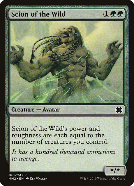 Scion of the Wild (160) - Modern Masters 2015 (MM2)