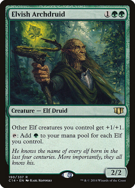 Elvish Archdruid (190) - Commander 2014 (C14)