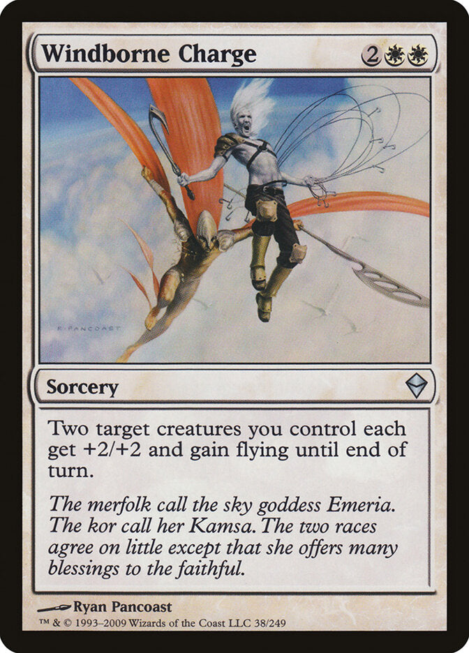 Windborne Charge (38) - Zendikar (ZEN)