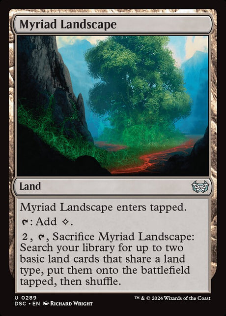 Myriad Landscape (289) - Duskmourn: House of Horror Commander (DSC)