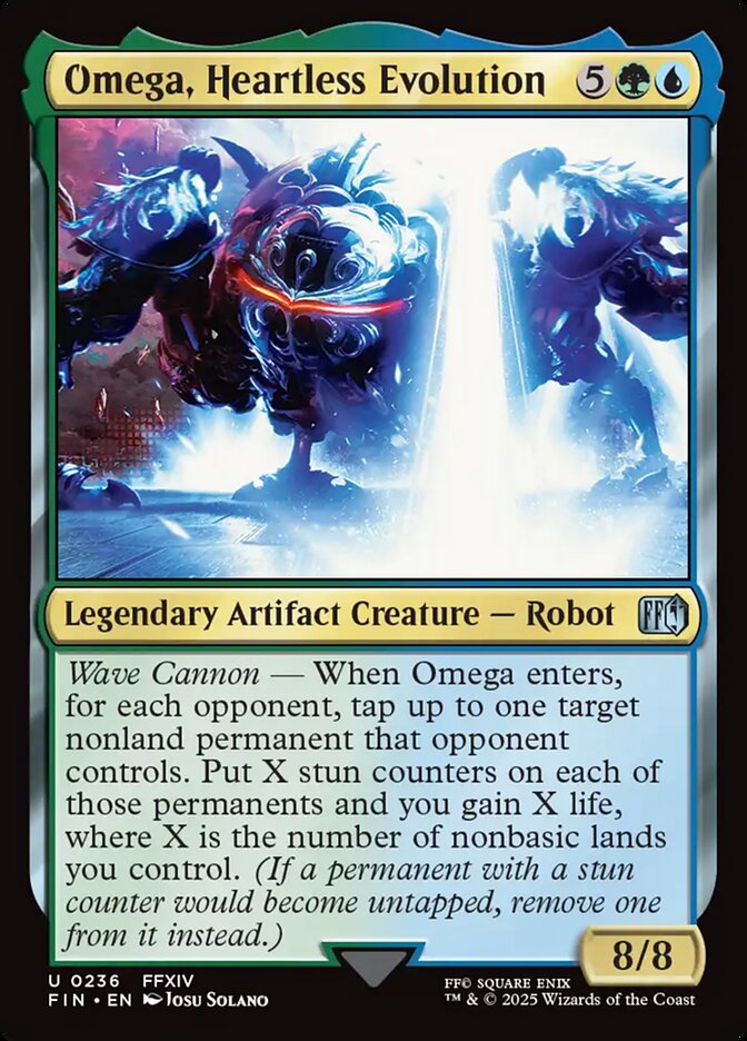 Omega, Heartless Evolution (236) - [Foil] Final Fantasy (FIN)