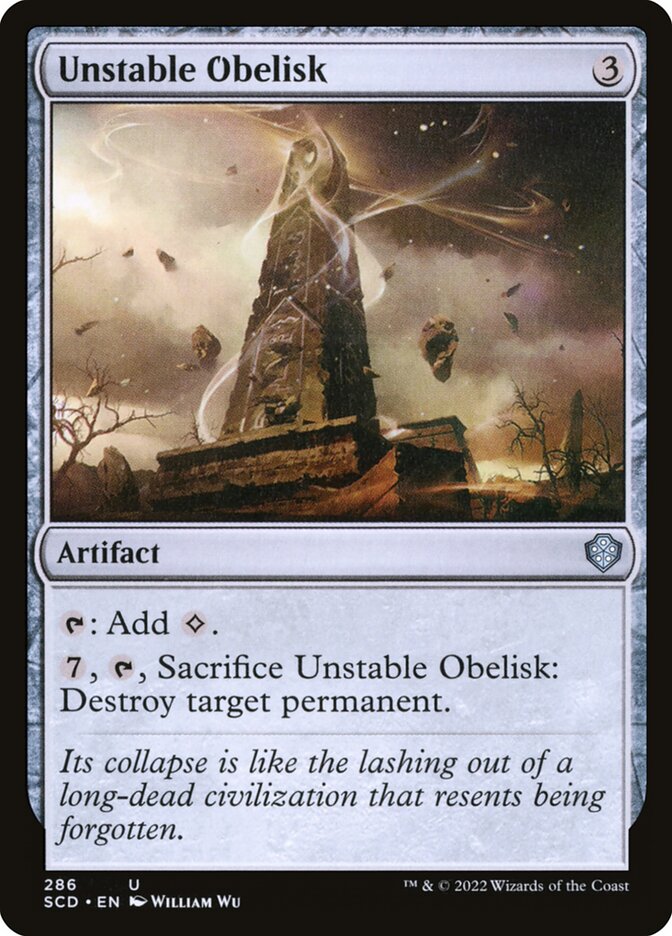Unstable Obelisk (286) - Starter Commander Decks (SCD)