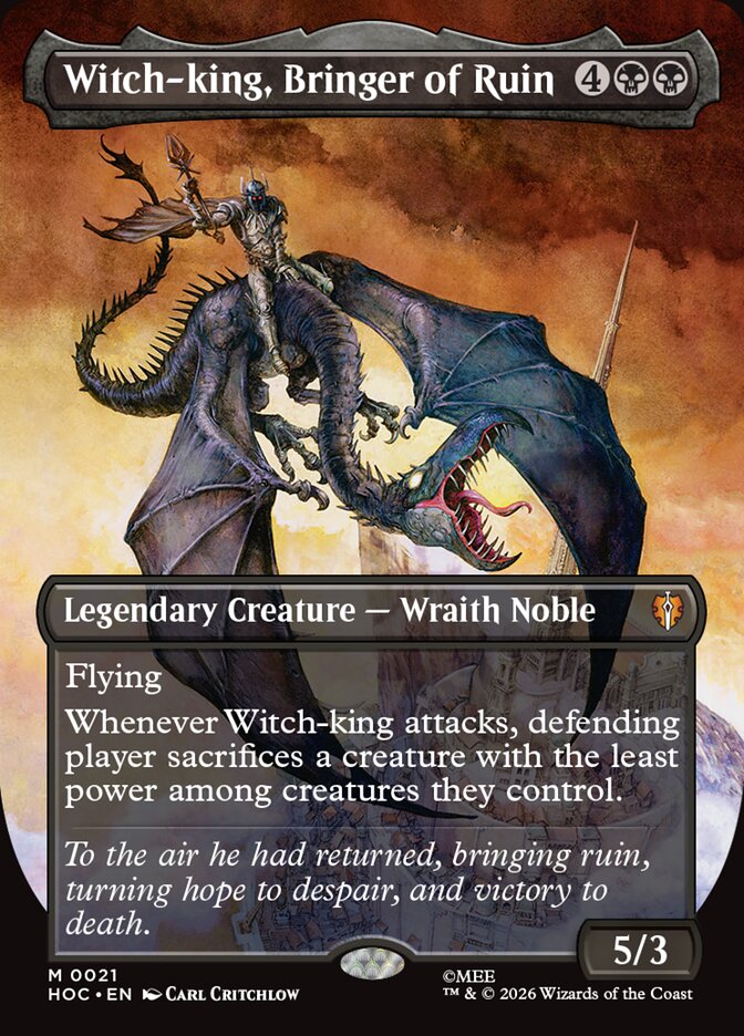 Witch-king, Bringer of Ruin (21) - The Hobbit Eternal (HOC)