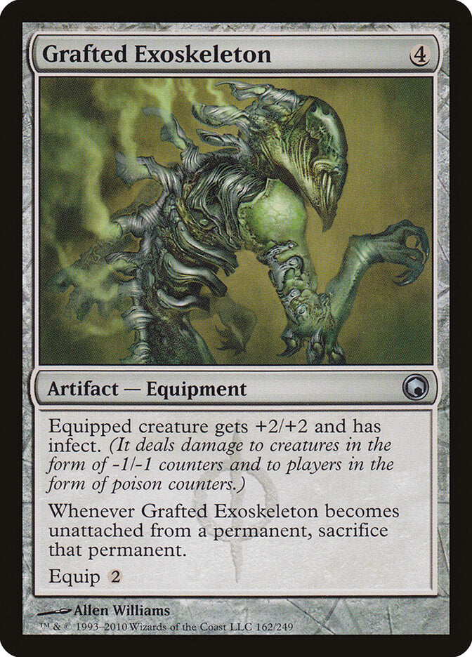 Grafted Exoskeleton (162) - Scars of Mirrodin (SOM)