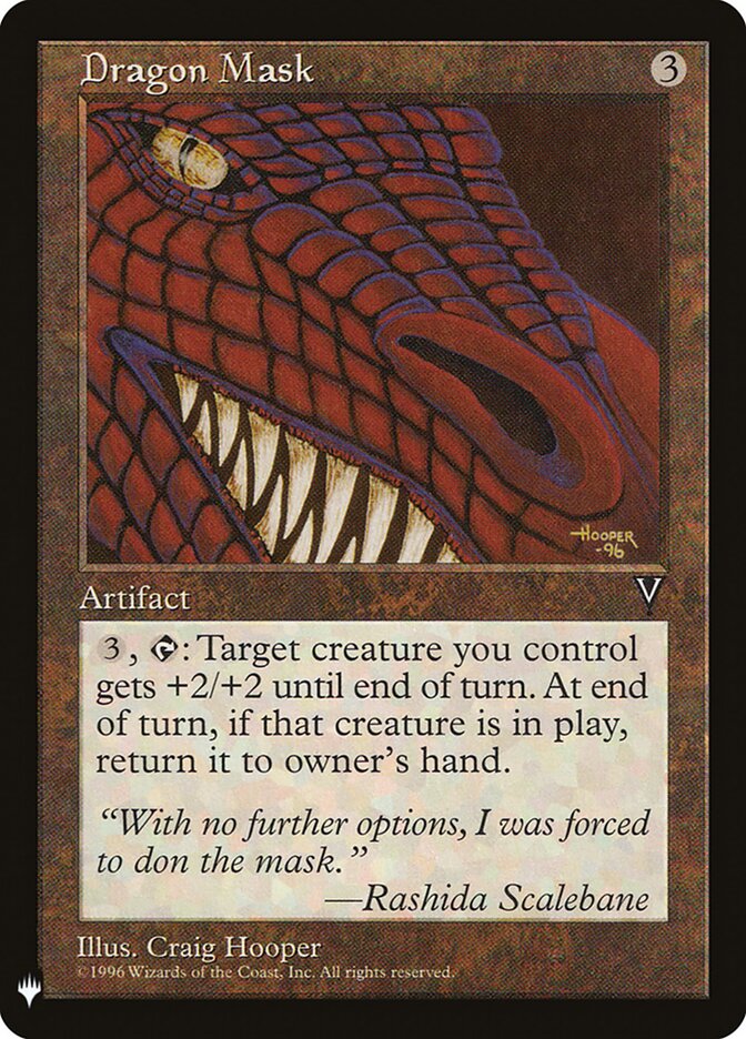 Dragon Mask (VIS-144) - The List (PLST)