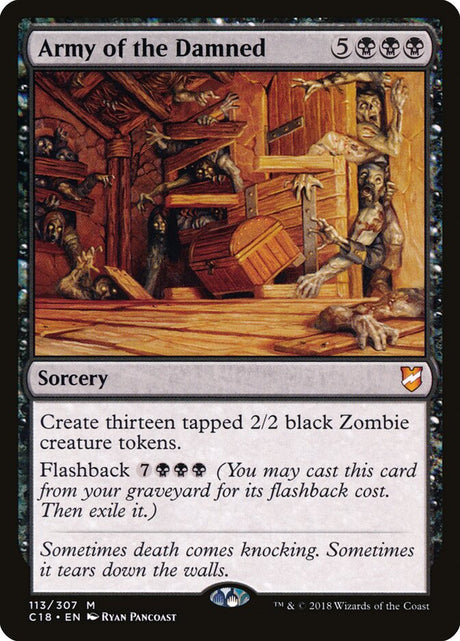 Army of the Damned (113) - Commander 2018 (C18)