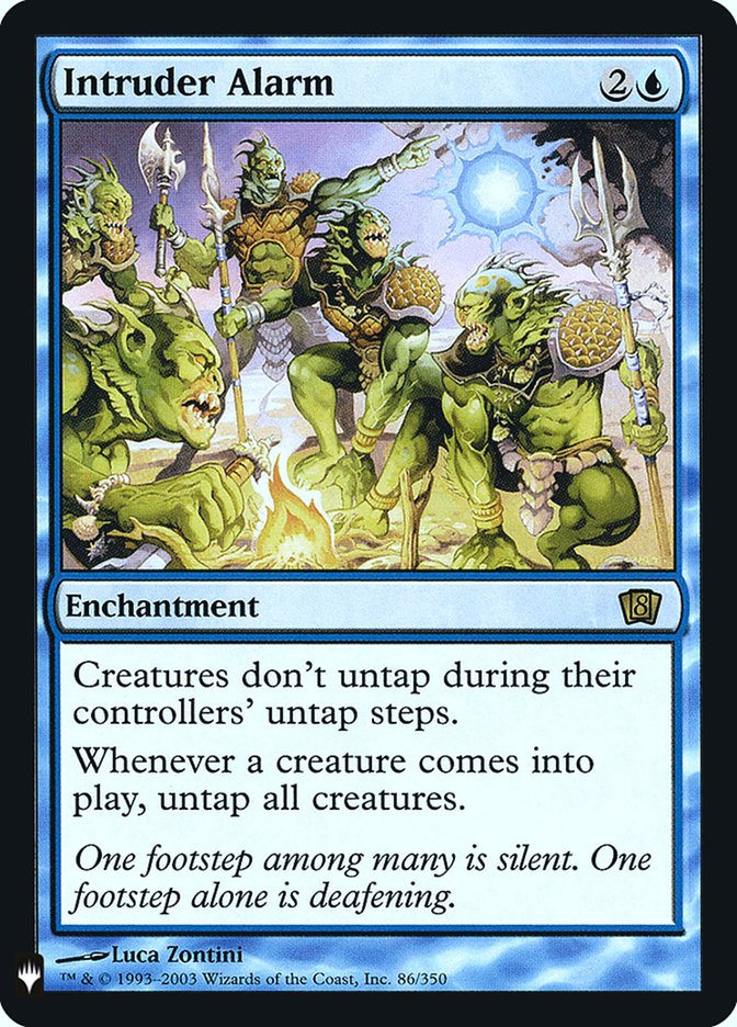 Intruder Alarm - [Foil] The List (PLST)