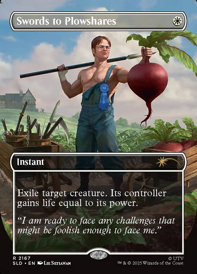 Swords to Plowshares (2167) - Secret Lair Drop (SLD)