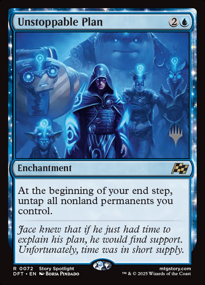 Unstoppable Plan (72p) - Aetherdrift Promos (PDFT)