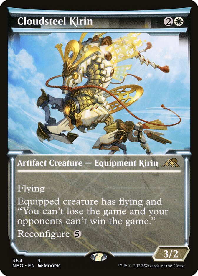 Cloudsteel Kirin (364) - Kamigawa: Neon Dynasty (NEO)