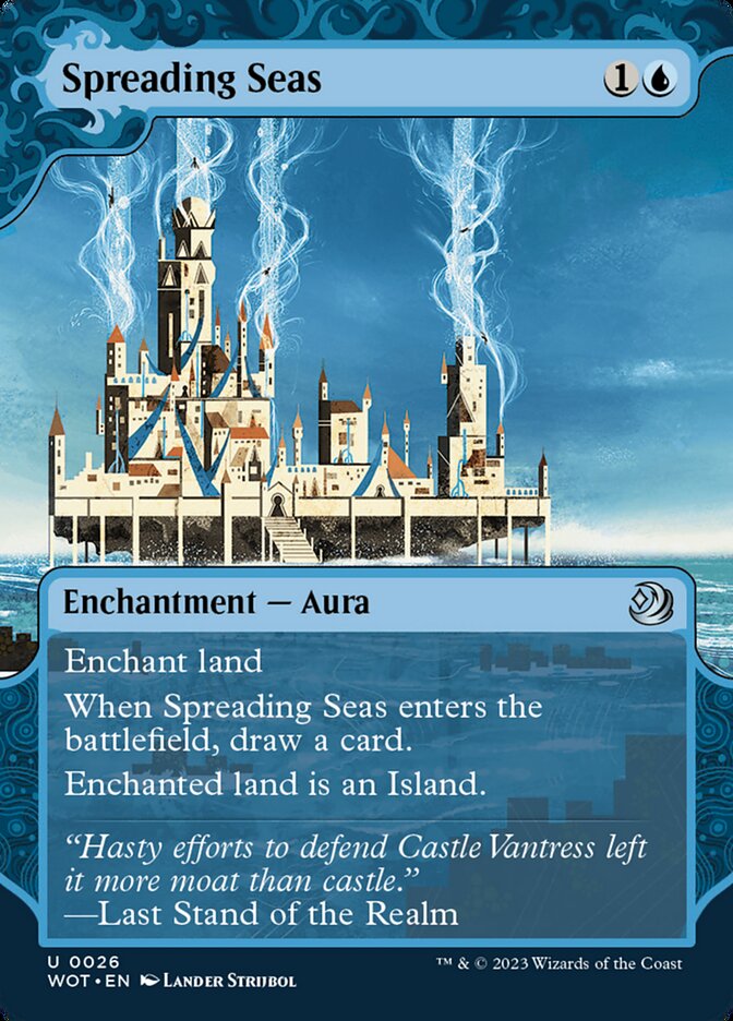 Spreading Seas (26) - Wilds of Eldraine: Enchanting Tales (WOT)